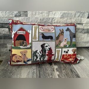 Dog Days  Tapestry Accent  Pillow